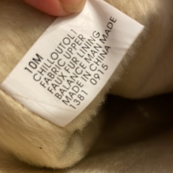 Nine West Chillout Round Toe Tan Wedge Boot 10M - Picture 7 of 7